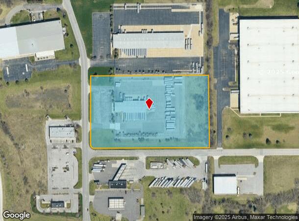  4650 Ameritech Dr, South Bend, IN Parcel Map