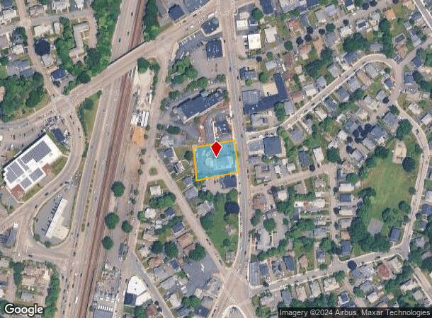  109 Franklin St, Quincy, MA Parcel Map