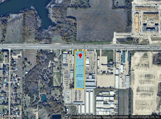 10061 W University Dr, Mckinney, TX Parcel Map