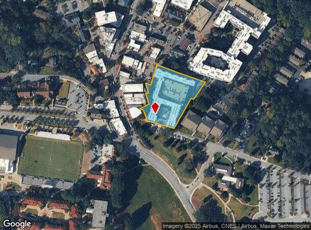 100 Daniel Dr, Clemson, SC Parcel Map