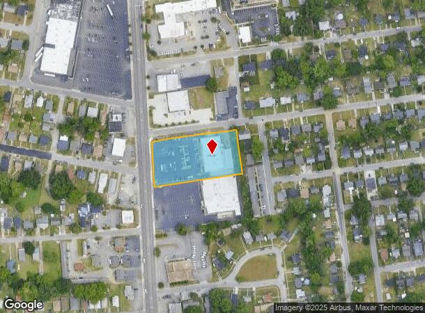1221 Boulevard, Colonial Heights, VA Parcel Map