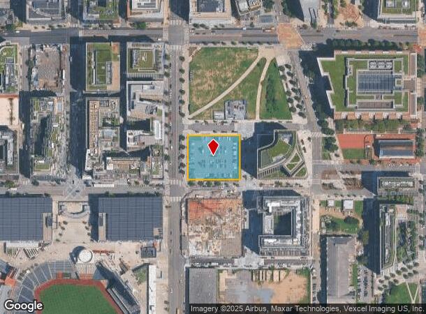  110 N St Se, Washington, DC Parcel Map