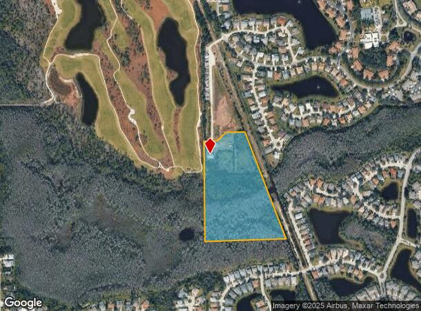 22821 Sand Dune Rd, Estero, FL Parcel Map