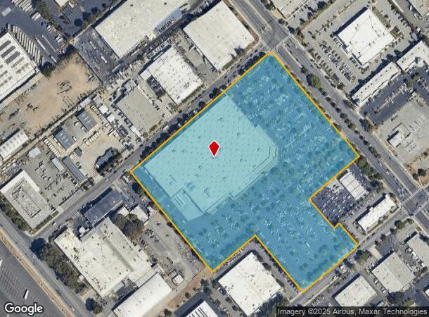  2201 Senter Rd, San Jose, CA Parcel Map