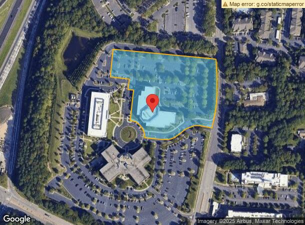  801 Corporate Center Dr, Raleigh, NC Parcel Map