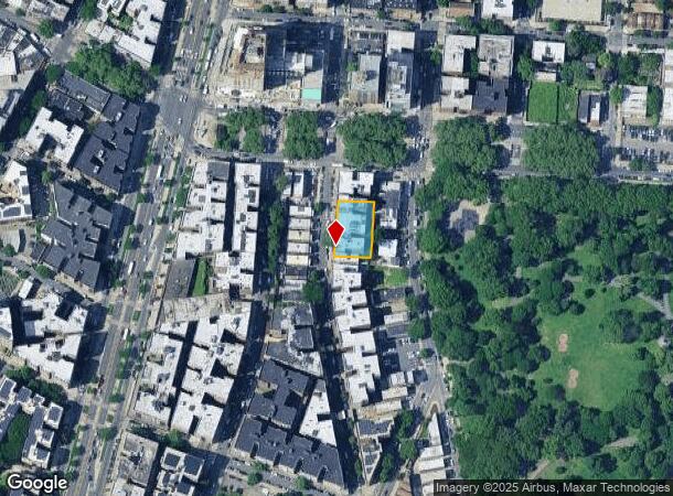  1560 Selwyn Ave, Bronx, NY Parcel Map