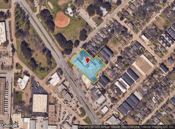  2114 Anson Rd, Dallas, TX Parcel Map