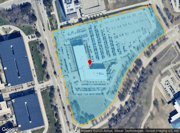  7900 Legacy Dr, Plano, TX Parcel Map