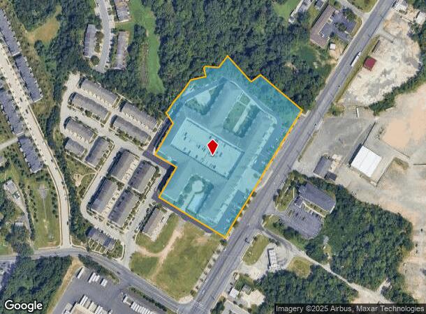  8144 Washington Blvd, Jessup, MD Parcel Map