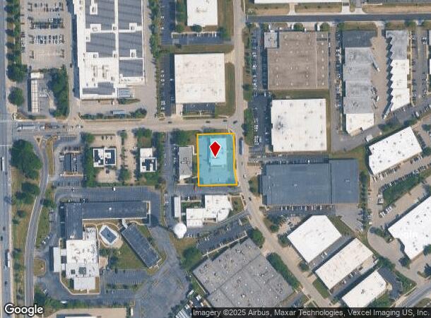  825 Midway Dr, Willowbrook, IL Parcel Map