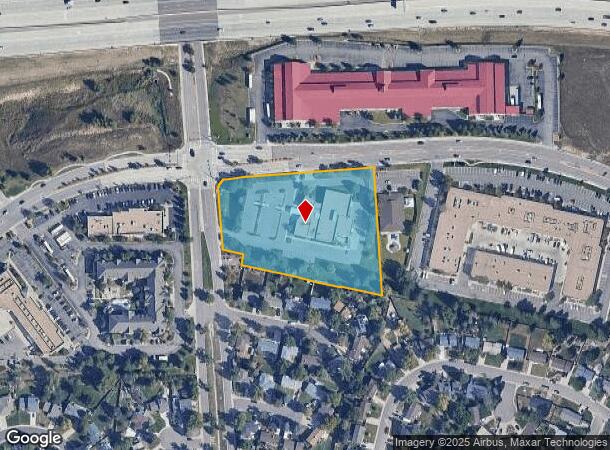  8080 Park Meadows Dr, Lone Tree, CO Parcel Map