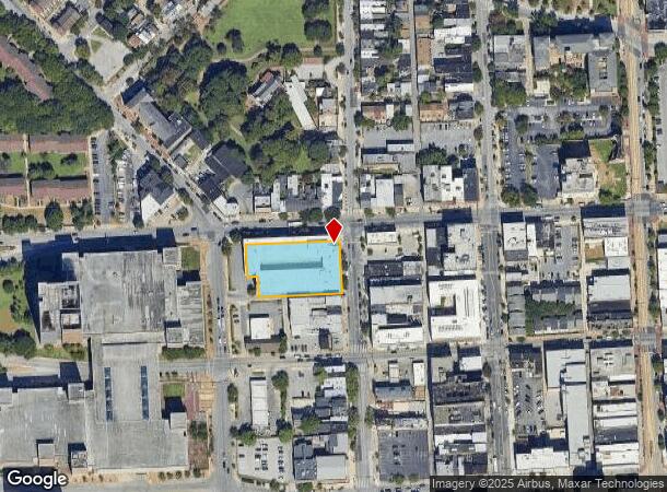  501 W Franklin St, Baltimore, MD Parcel Map