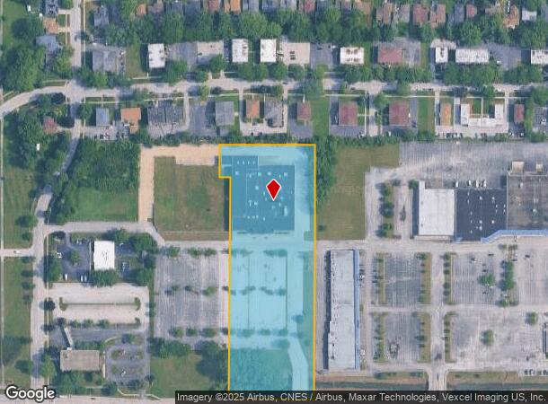 4340 211Th St, Matteson, IL Parcel Map