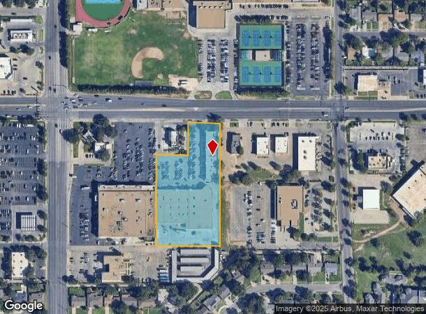  3225 50Th St, Lubbock, TX Parcel Map