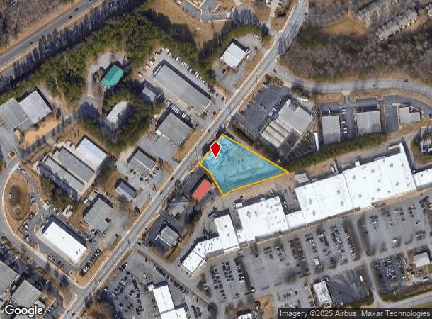  1155 Mitchell Bridge Rd, Athens, GA Parcel Map