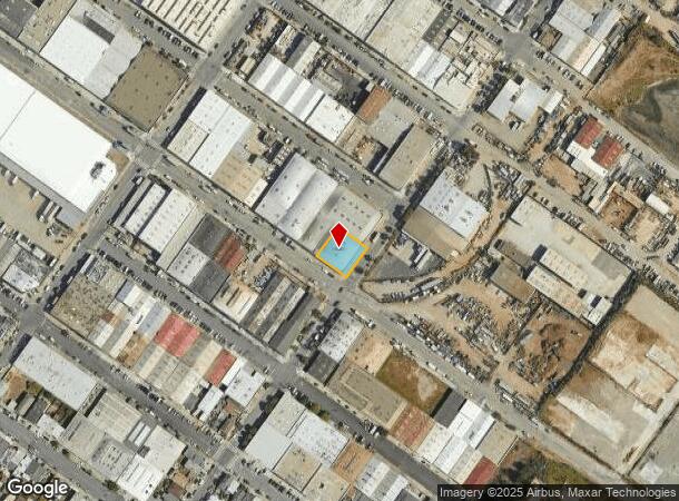  1400 Carroll Ave, San Francisco, CA Parcel Map