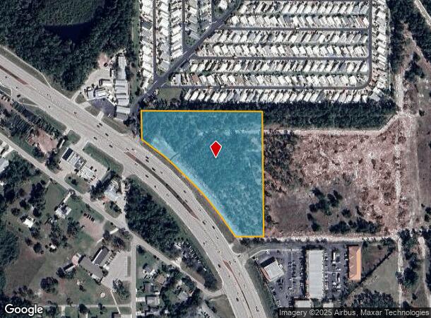 Access Undetermined, Estero, FL Parcel Map