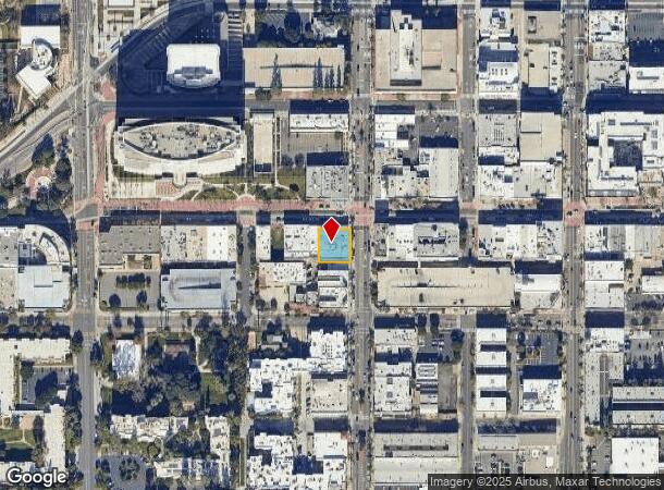  302 W 4Th St, Santa Ana, CA Parcel Map