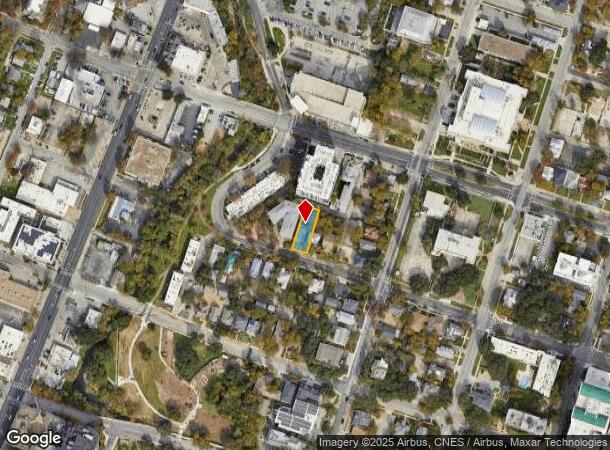 810 W 11Th St, Austin, TX Parcel Map