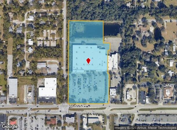 2750 W New Haven Ave, Melbourne, FL Parcel Map