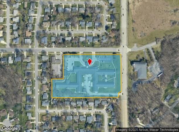  1950 Ridgedale Rd, South Bend, IN Parcel Map