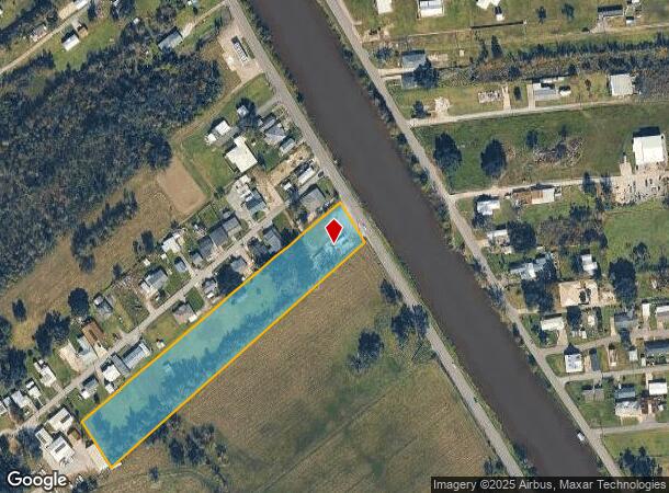 16058 W Main St, Cut Off, LA Parcel Map
