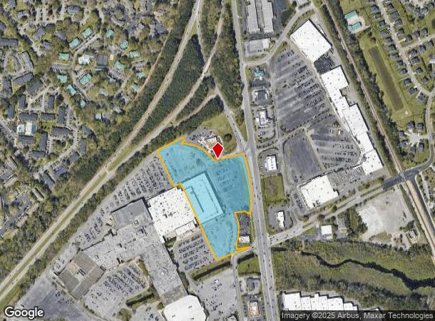  7801 Rivers Ave, North Charleston, SC Parcel Map