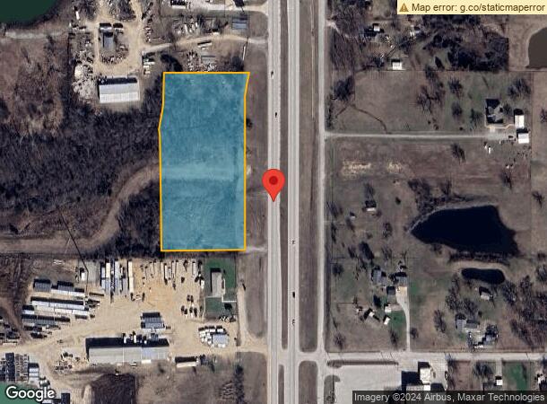  6800 S Highway 97, Sapulpa, OK Parcel Map