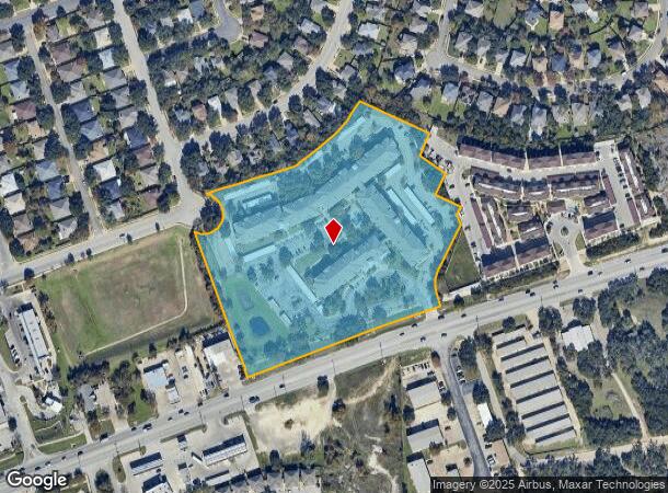  1301 W Whitestone Blvd, Cedar Park, TX Parcel Map