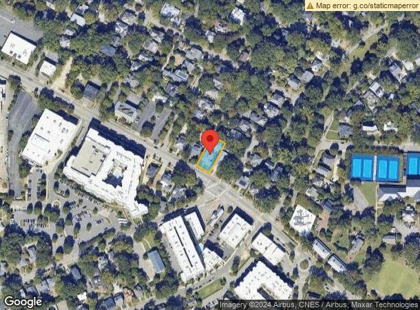  1406 Hillsborough St, Raleigh, NC Parcel Map