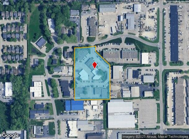  387 Ridgepoint Dr, Carmel, IN Parcel Map