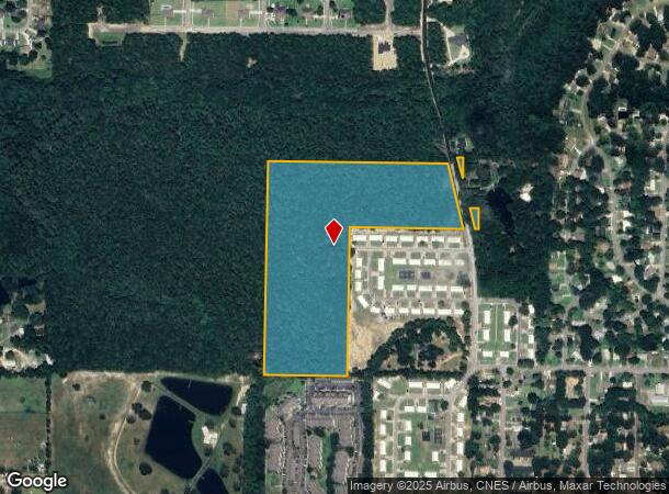 Pandora Dr, Crestview, FL Parcel Map