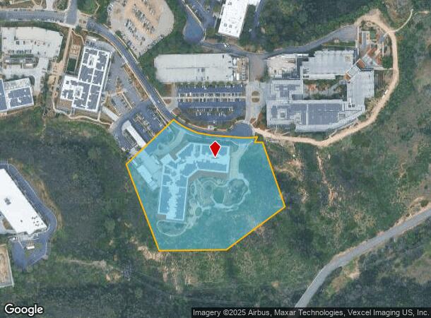 3215 Merryfield Row, San Diego, CA Parcel Map