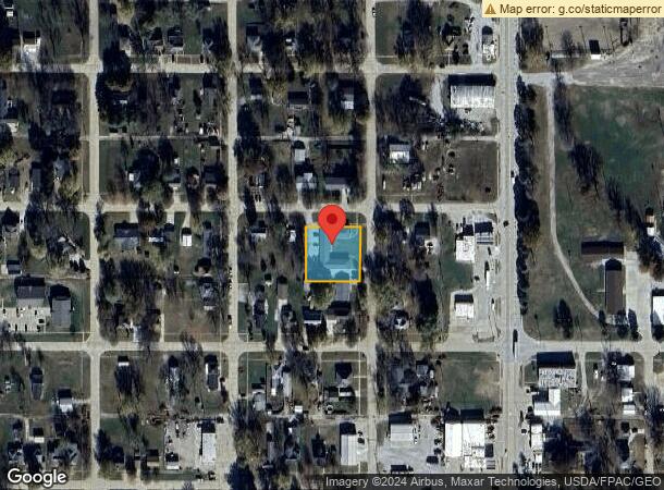  808 K St, Auburn, NE Parcel Map