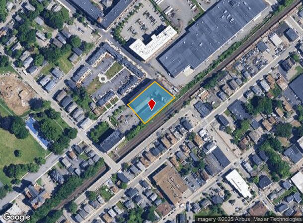  100 Grand St, Worcester, MA Parcel Map