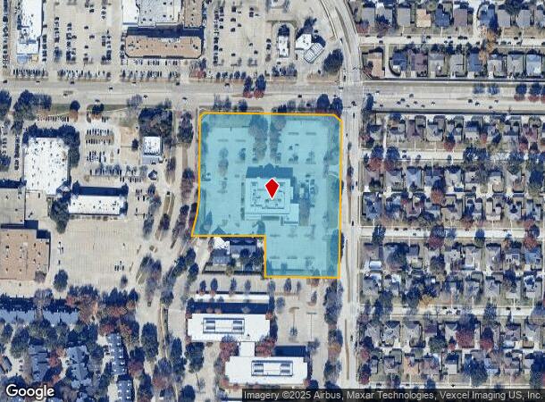  4600 W Park Blvd, Plano, TX Parcel Map
