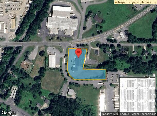  1485 W Housatonic St, Pittsfield, MA Parcel Map