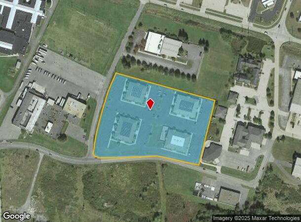  498 Jeffers St, Du Bois, PA Parcel Map