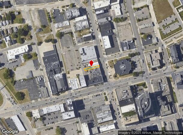  81 N Saginaw St, Pontiac, MI Parcel Map