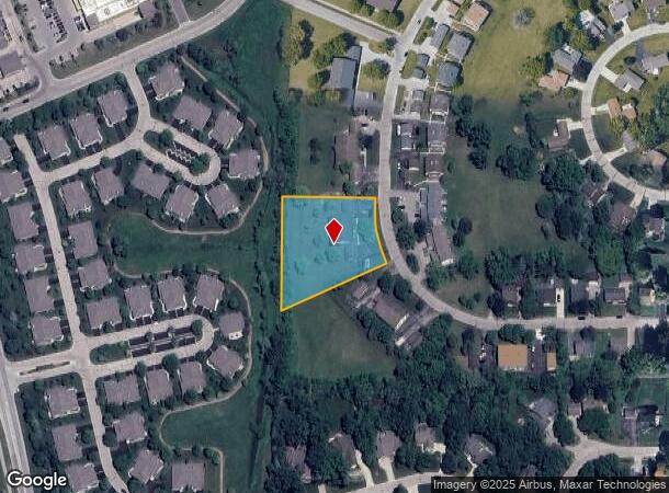  W151s7043 Cornell Cir, Muskego, WI Parcel Map