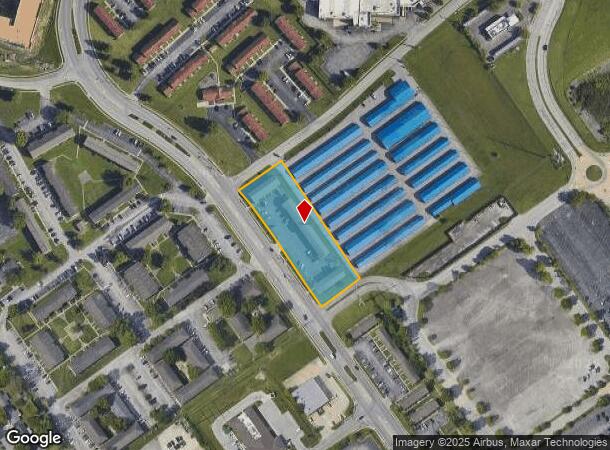  1632 Greentree Blvd, Clarksville, IN Parcel Map