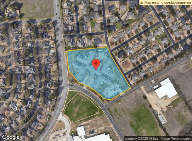  1700 Woodgate Dr, Woodway, TX Parcel Map