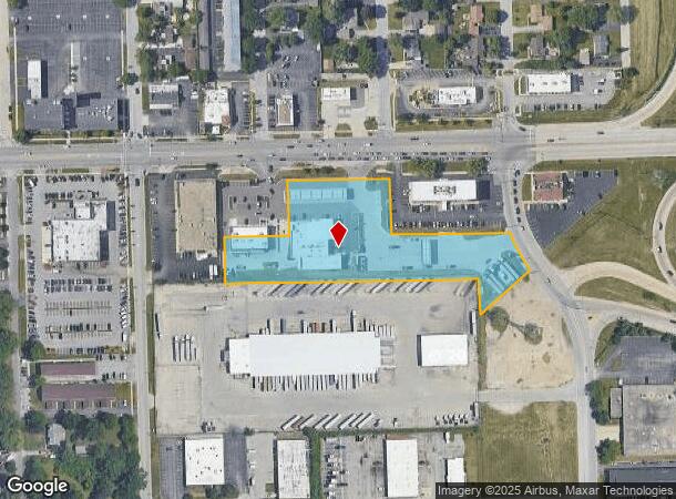  7717 W 95Th St, Hickory Hills, IL Parcel Map