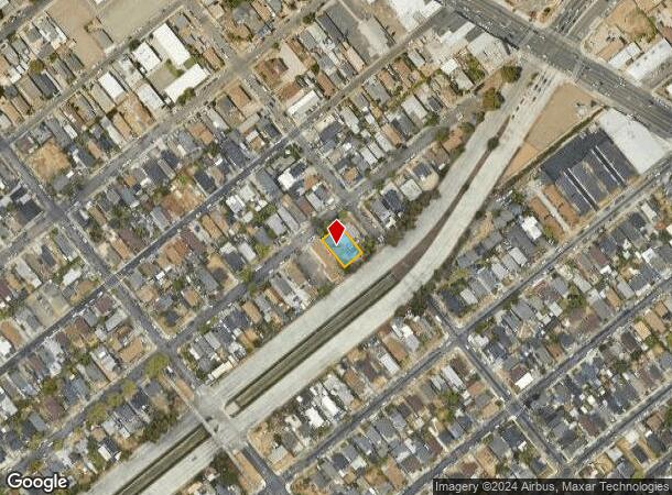  1180 73Rd Ave, Oakland, CA Parcel Map