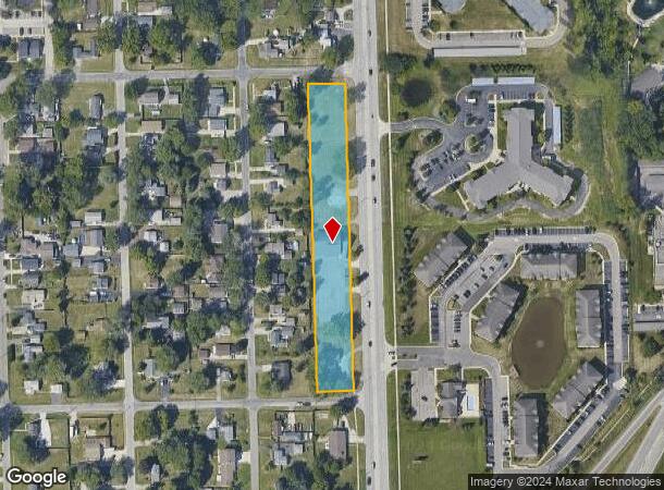  16388 Allen Rd, Taylor, MI Parcel Map