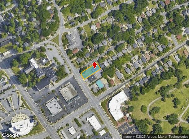  206 Woodrow Ave, High Point, NC Parcel Map