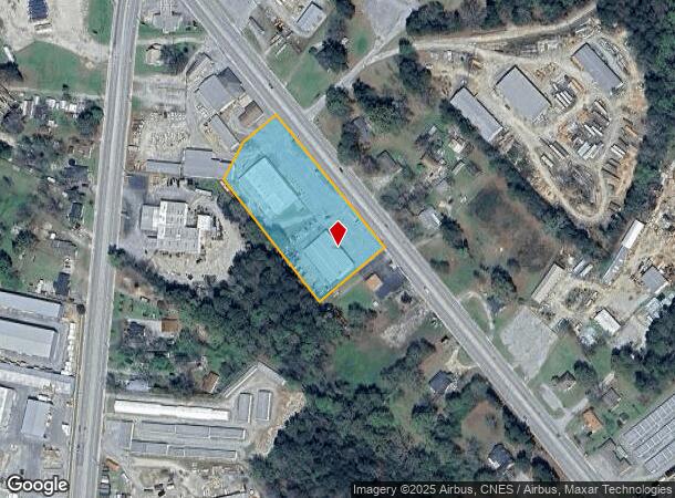  2419 Wilson Rd, Newberry, SC Parcel Map