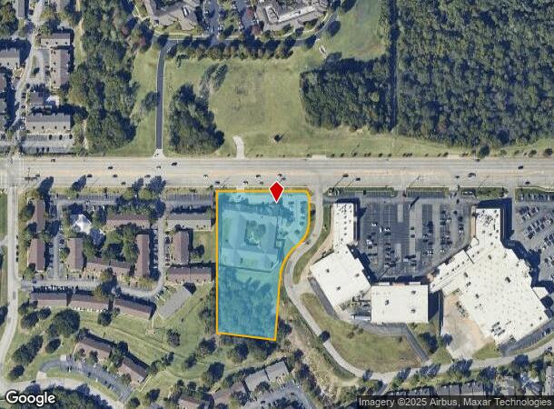  6022 E 71St St, Tulsa, OK Parcel Map