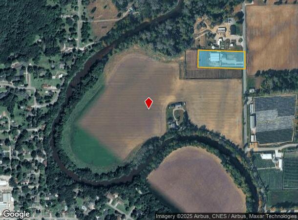 1117 N Main St, Chesaning, MI Parcel Map