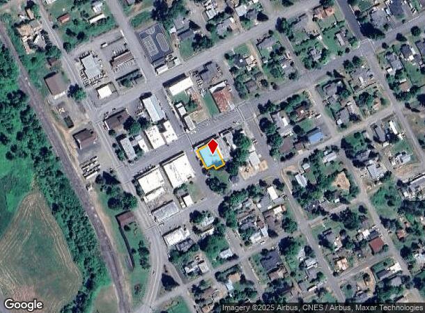  204 Se Locust St, Oakland, OR Parcel Map